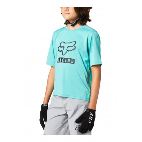 Maillot FOX 21 YTH Ranger SS Teal Taille YL