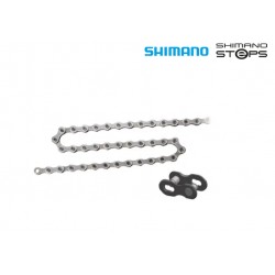 Shimano Chaîne E-Bike CN-E8000 HG-X 11-vitesses 126 maillons Quick-Link