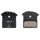 Shimano Plaquettes J05A résine avec lamelles paire