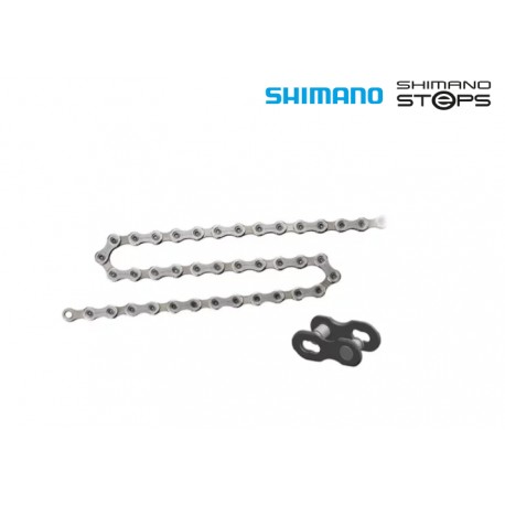 Shimano Chaîne E-Bike CN-E8000 HG-X 11-vitesses 126 maillons Quick-Link