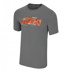 LOGO TEE GREY M