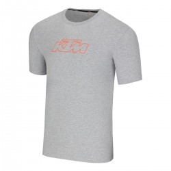 ESSENTIAL TEE LIGHT GREY MELANGE M
