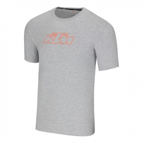 ESSENTIAL TEE LIGHT GREY MELANGE XL
