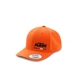 RACING CASQUETTE - ORANGE